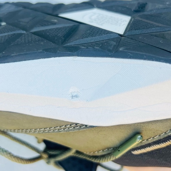 The North Face Mens EXTS Shoes Mens 12 Wide Green Leather Sneaker - Picture 8 of 17